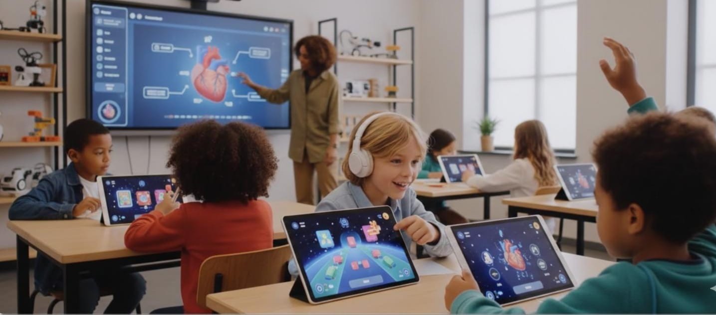 AI powered classroom learning